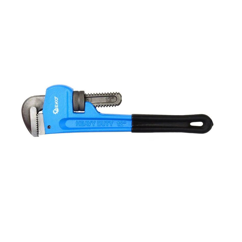 GEKO Heavy Duty rechte pijpsleutel 12" met verstelbare bek