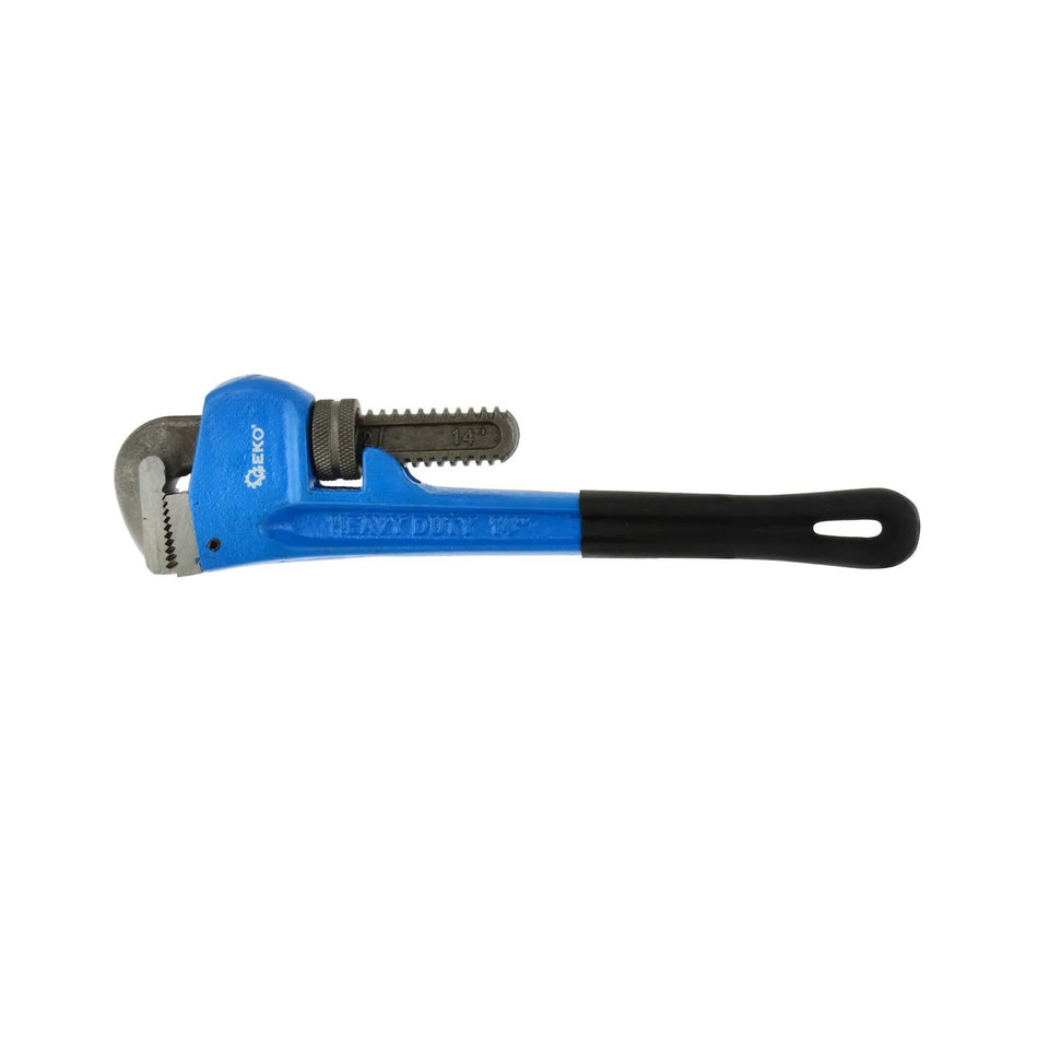 GEKO Heavy Duty rechte pijpsleutel 14" met verstelbare bek