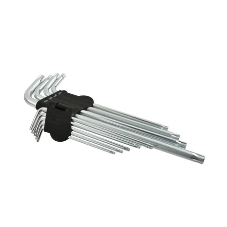 GEKO Torx Sleutelset met lang arm T10 - T55, 9-delig