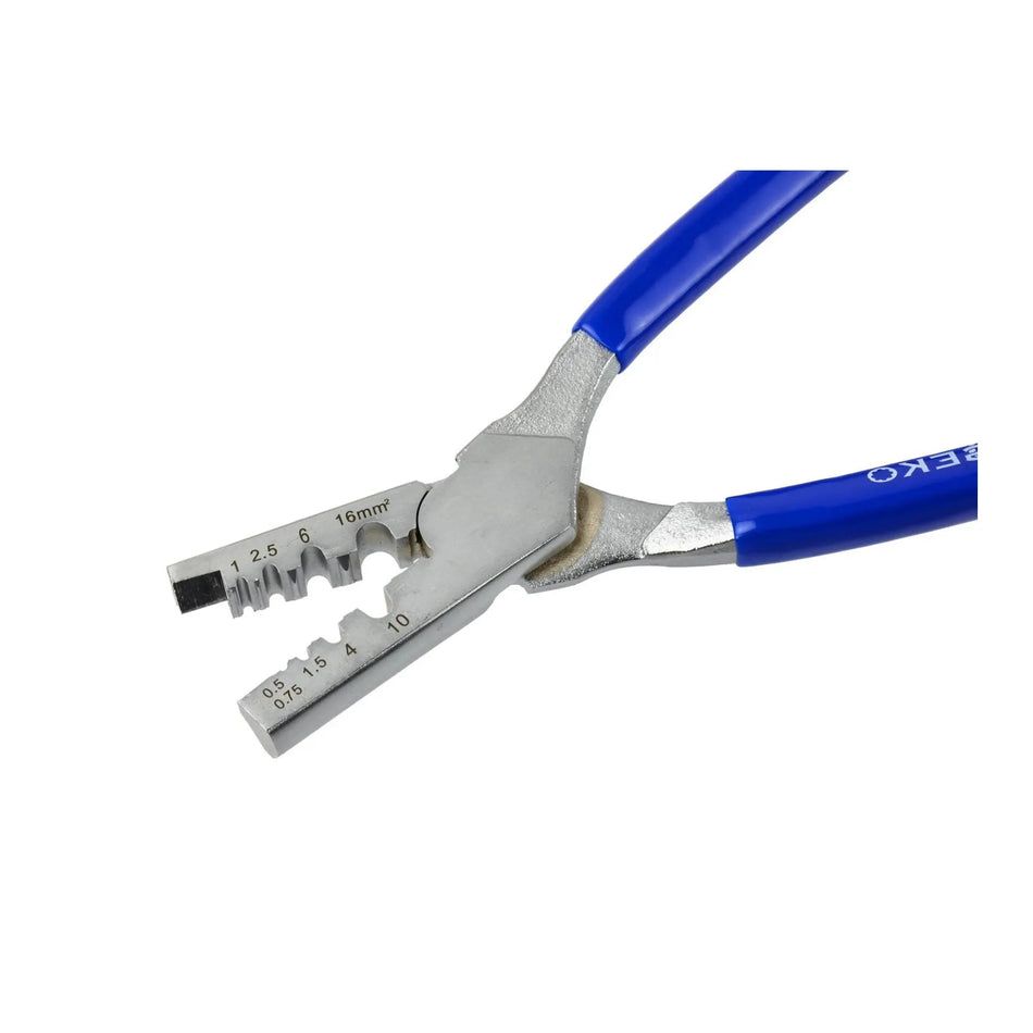 GEKO Krimptang met kabelknipper 0,5-16 mm² met kunststof handvat