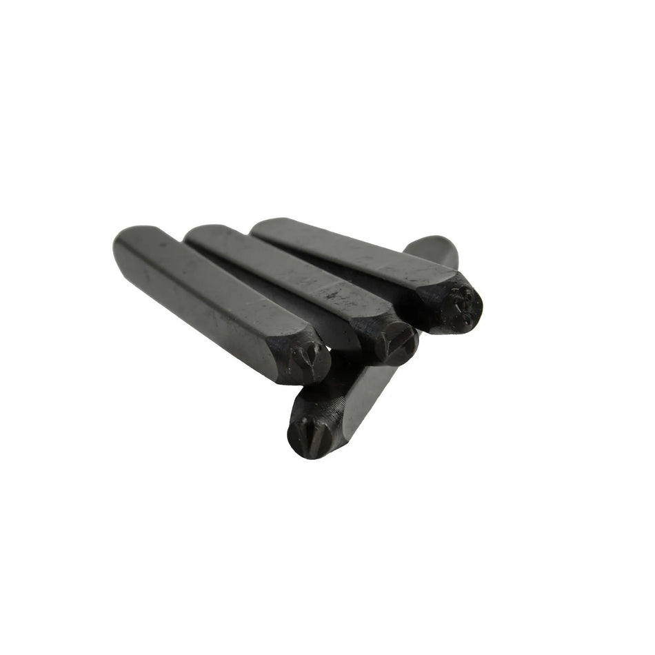 GEKO Letter Slagletters Set 27-delig 6 mm Karakterhoogte