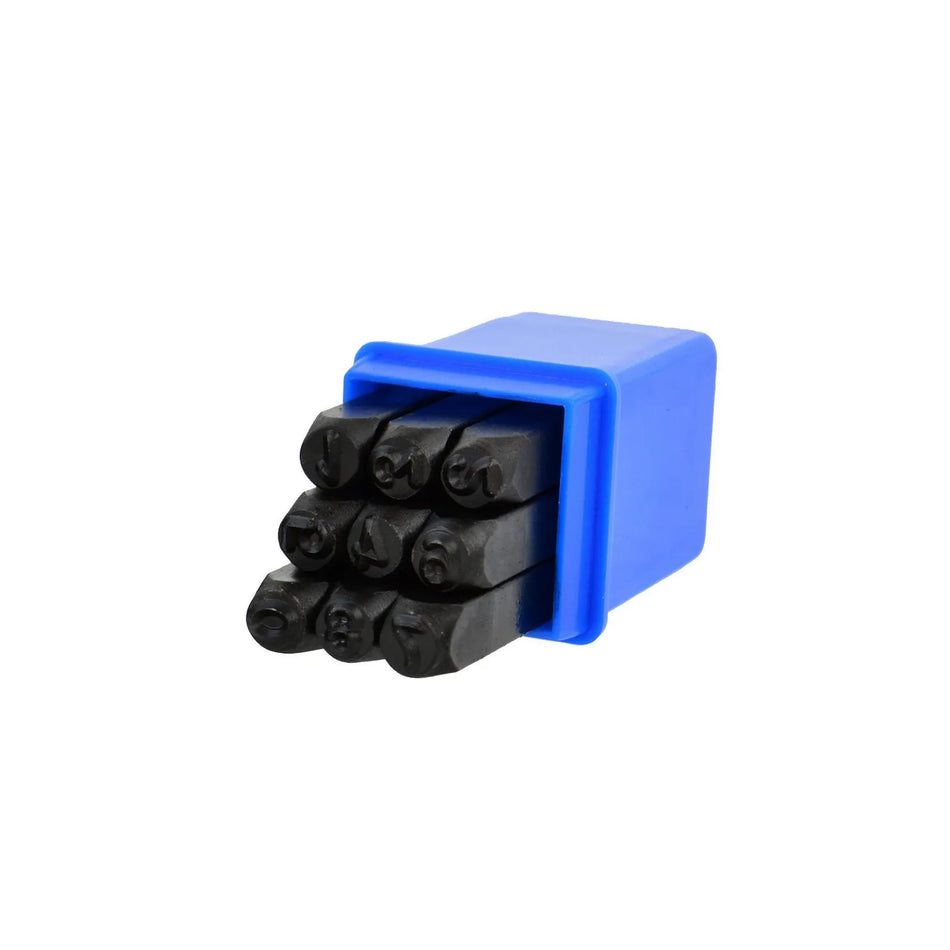 GEKO Nummer slagletters set met 9 stuks 6 mm