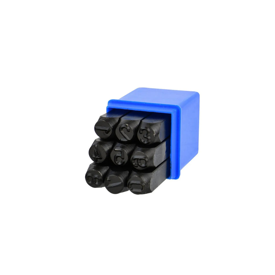 GEKO Nummer Slagletters set 9-delig 10 mm