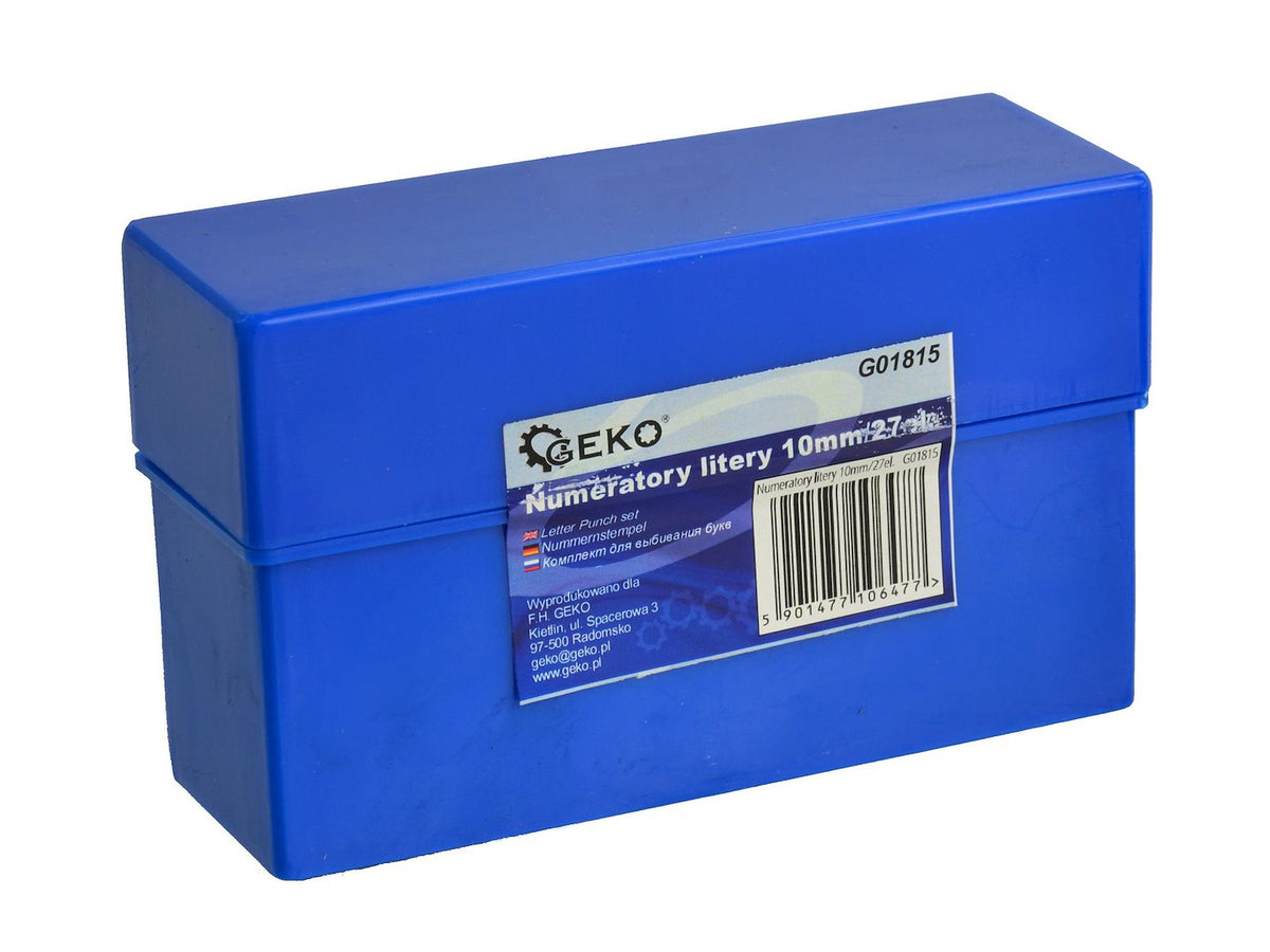 GEKO Slagletterset 27-delig 10 mm