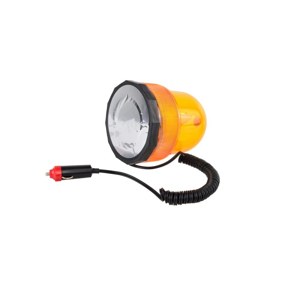 GEKO Oranje knipperende magneetwaarschuwingslamp 24V