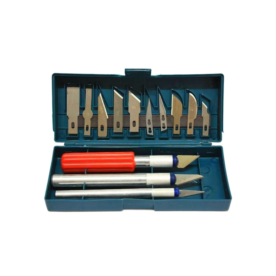 GEKO Precisie messenset en modelbouwscalpels 13-delig