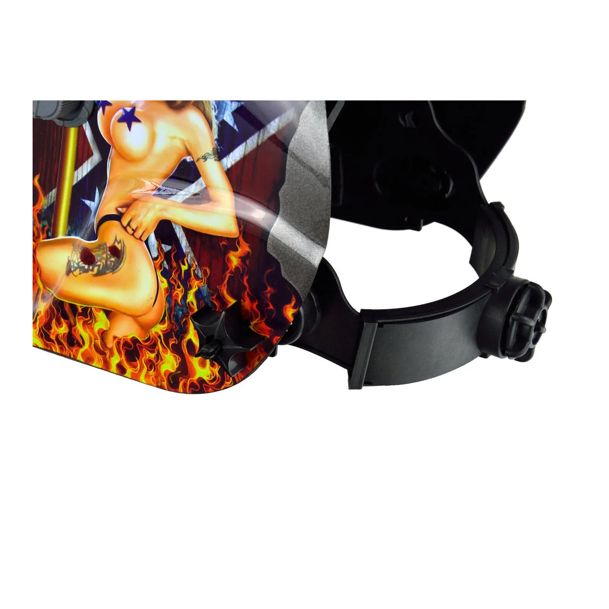 GEKO Lashelm met automatische verduistering PROFI-FLAME 915 gram