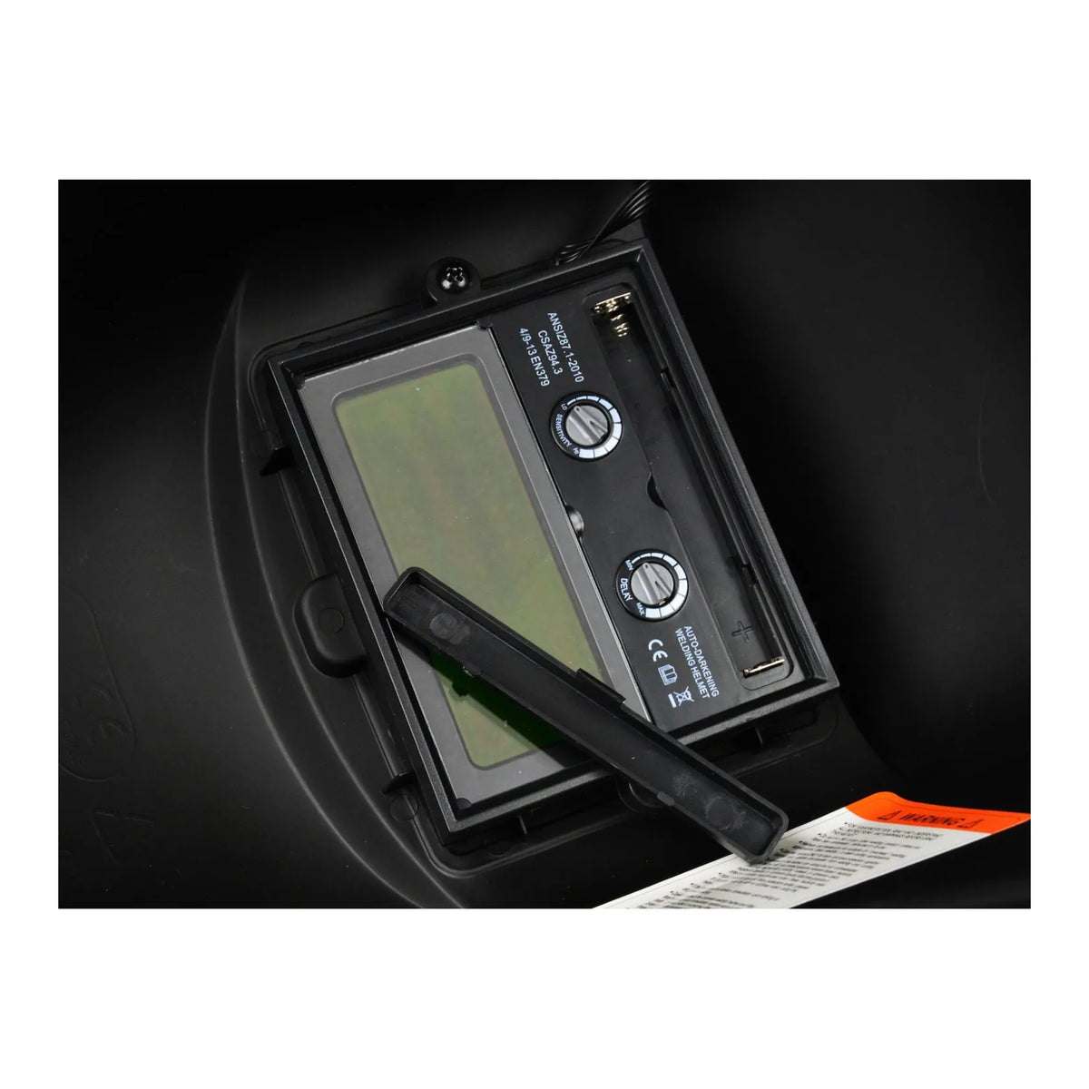 GEKO Lashelm met automatische verduistering PROFI-FLAME 915 gram
