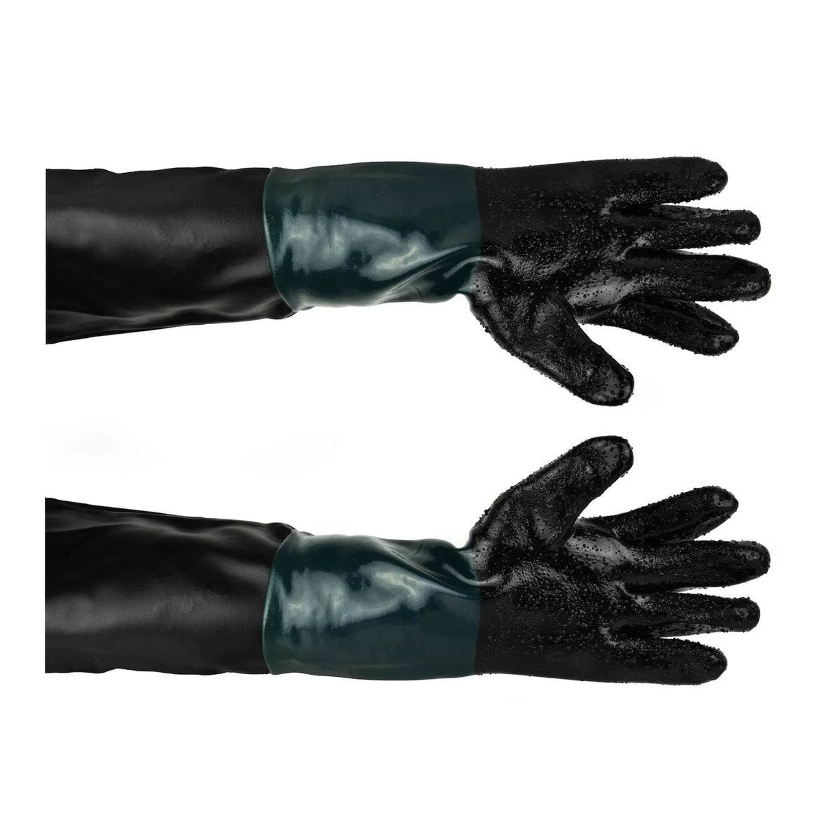 GEKO Rubber zandstraalhandschoenen 26 cm