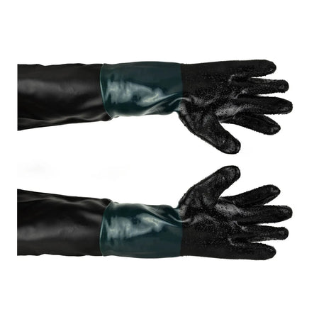 GEKO Rubber zandstraalhandschoenen 26 cm