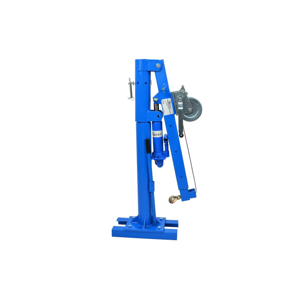 GEKO Hydraulische pick-up kraan met lier en draaifunctie 42 kg