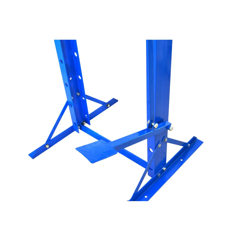 GEKO Hydraulische werkplaatspers met voetbediening 20 ton met manometer