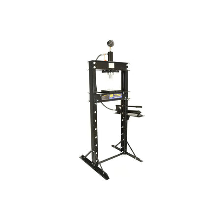GEKO hydraulische werkplaatspers met handpomp en manometer 20 ton
