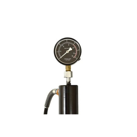 GEKO hydraulische werkplaatspers met handpomp en manometer 20 ton
