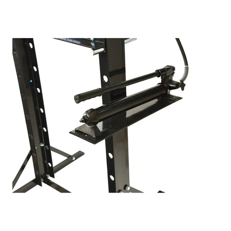 GEKO hydraulische werkplaatspers met handpomp en manometer 20 ton