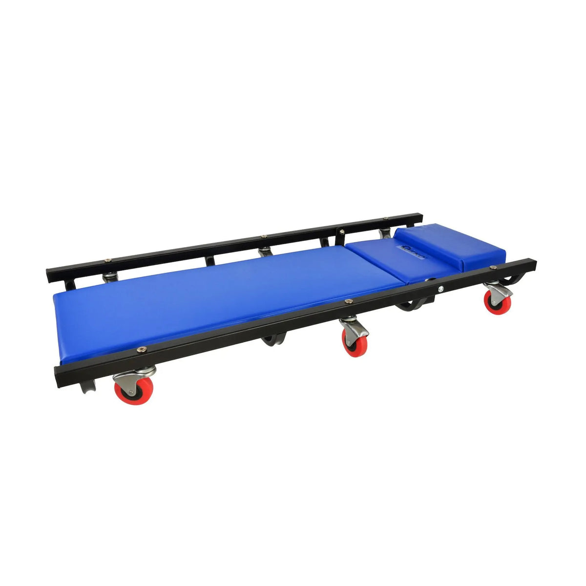 GEKO Monteursligbed met verstelbare hoofdsteun 1000x430 mm 6 wielen