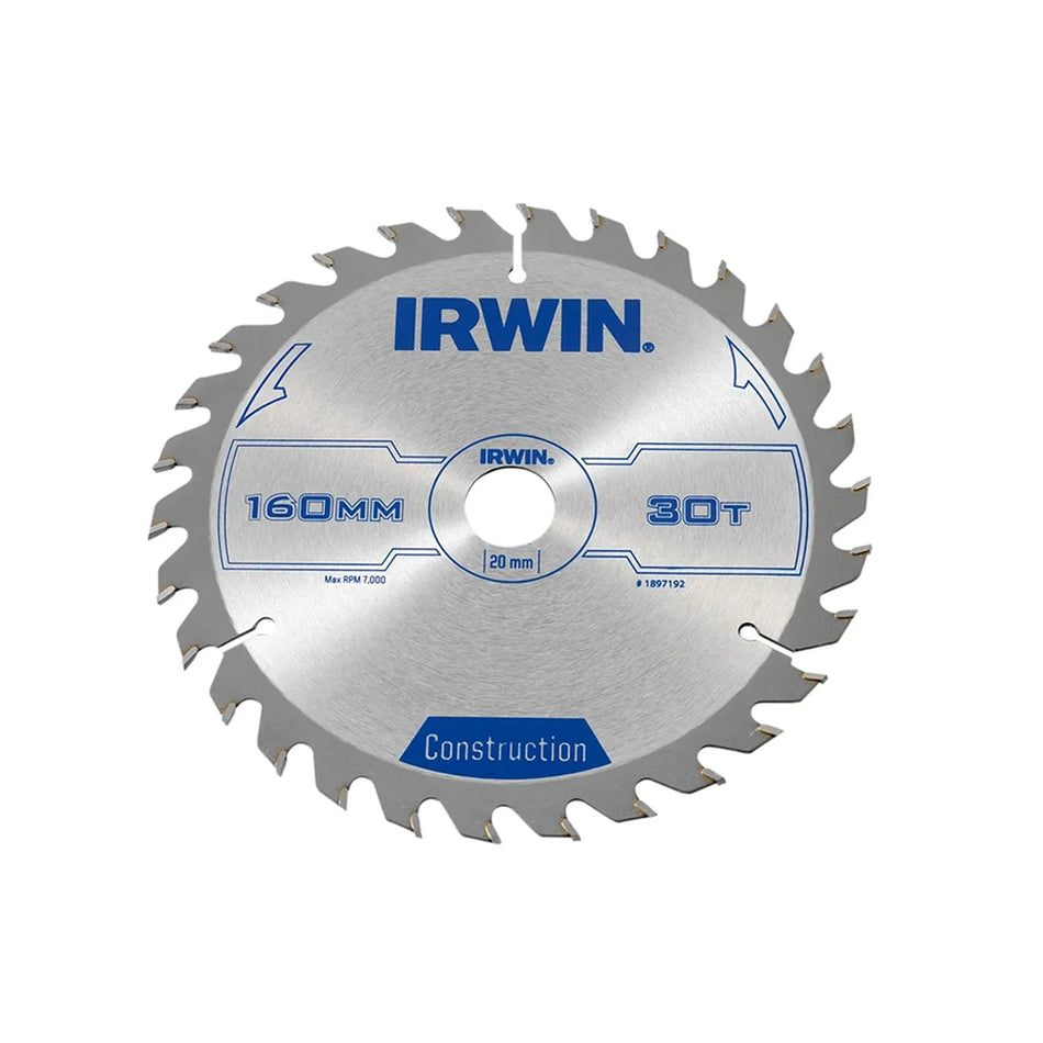 IRWIN Zaag tarczowa hardmetaal 160*20*30z