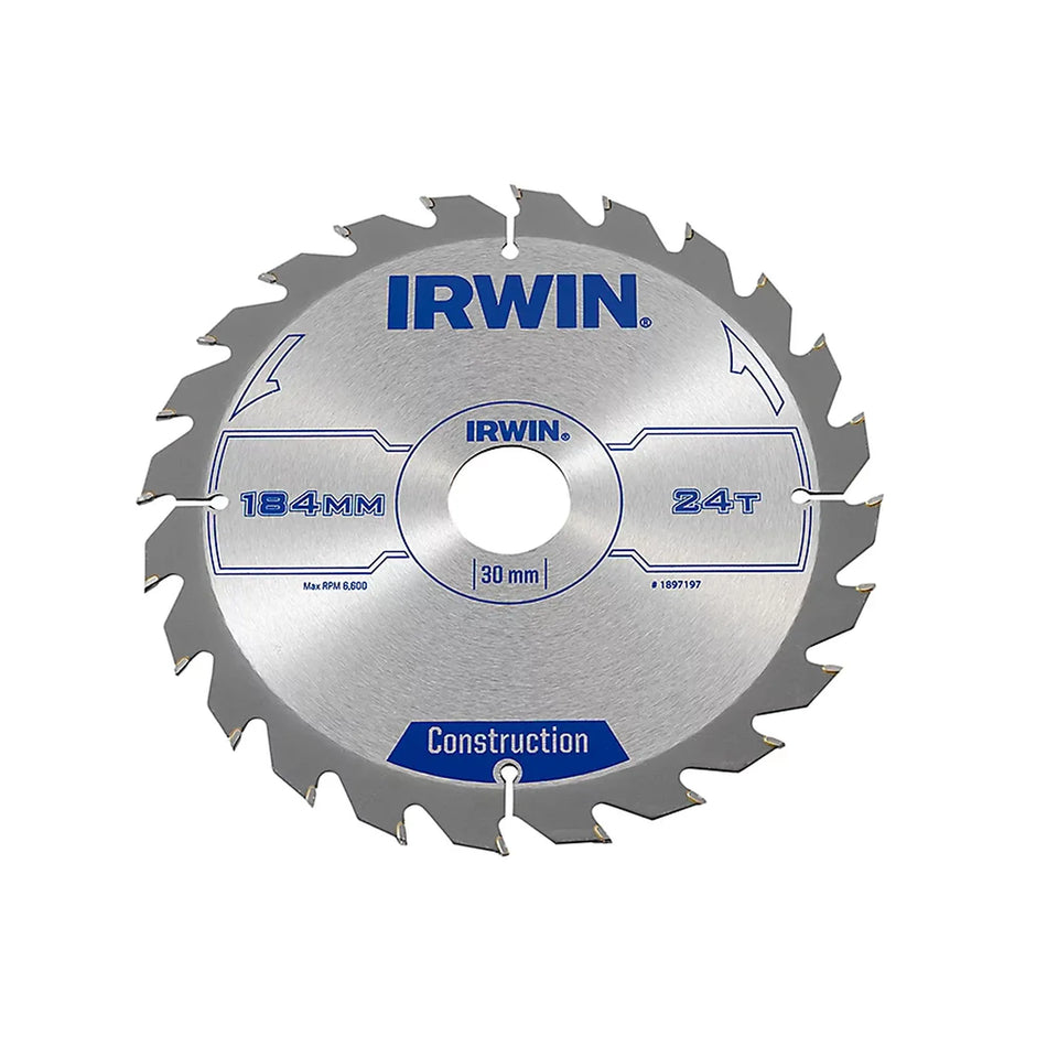 IRWIN Zaag tarczowa hardmetaal 184*30*24z