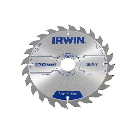 IRWIN Zaag tarczowa hardmetaal 190*30*24z2.5