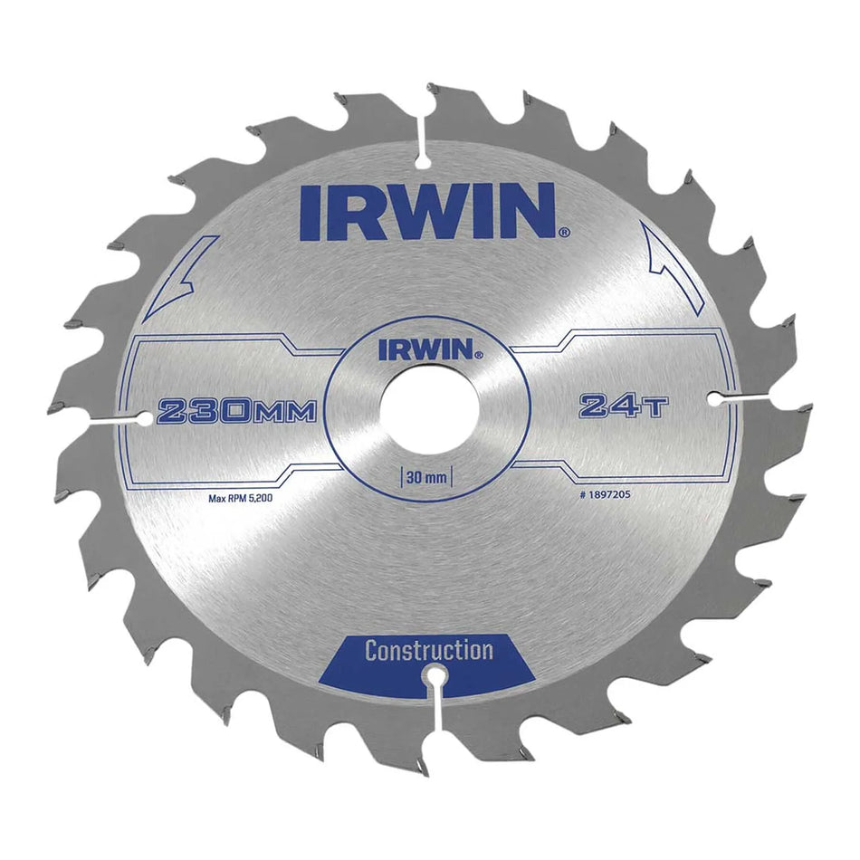 IRWIN Zaag tarczowa hardmetaal 230*30*24z