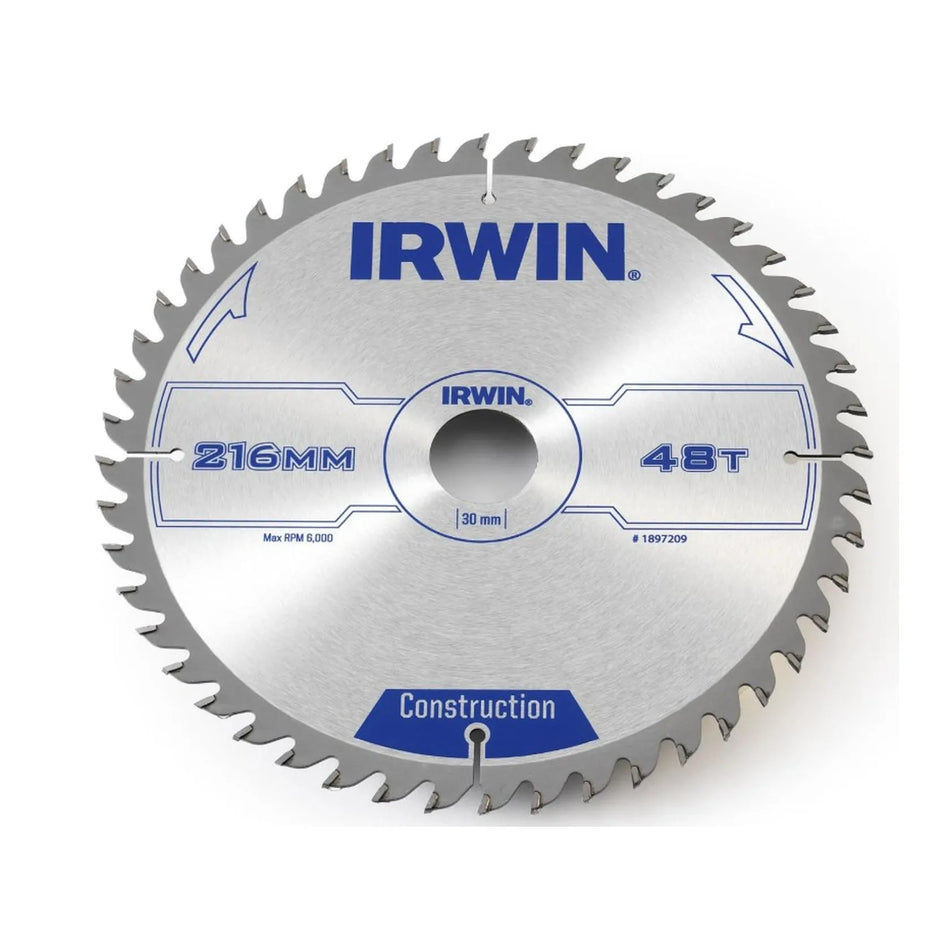 IRWIN Cirkelzaagblad hardmetaal 216*30*48z m