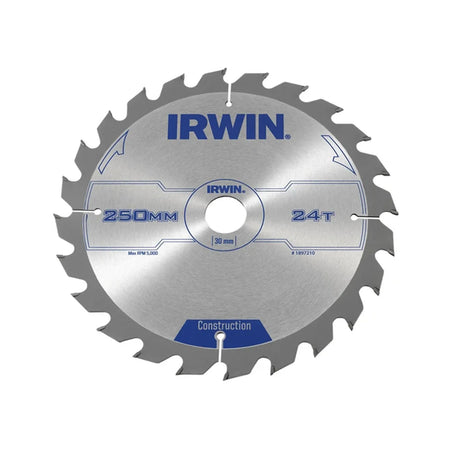 IRWIN Zaag tarczowa hardmetaal 250*30*24z