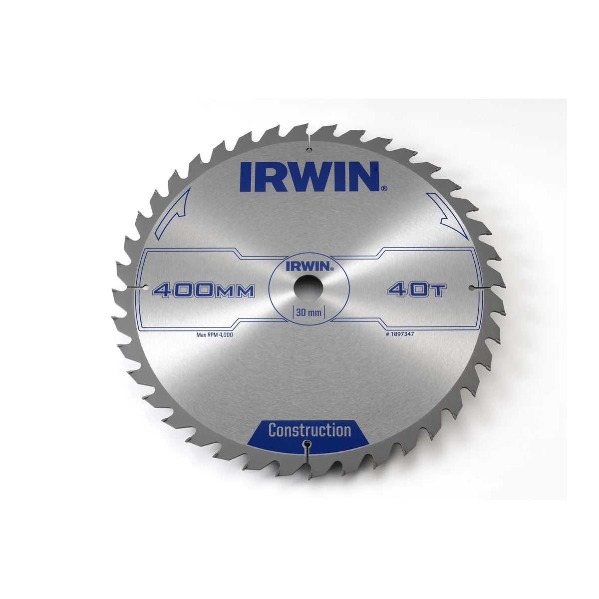 IRWIN Zaag tarczowa hardmetaal 400*30*40z