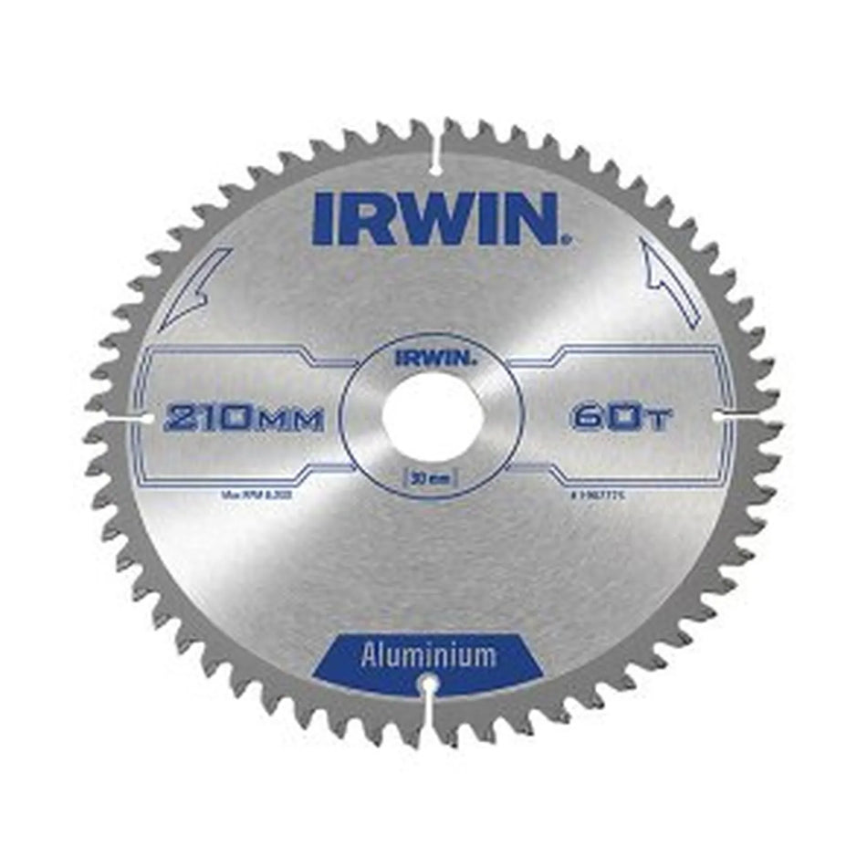 IRWIN Zaag tarczowa hardmetaal 210*30*60z/ aluminium