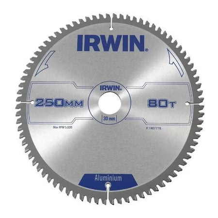 IRWIN Zaag tarczowa hardmetaal 250*30*80z/ aluminium