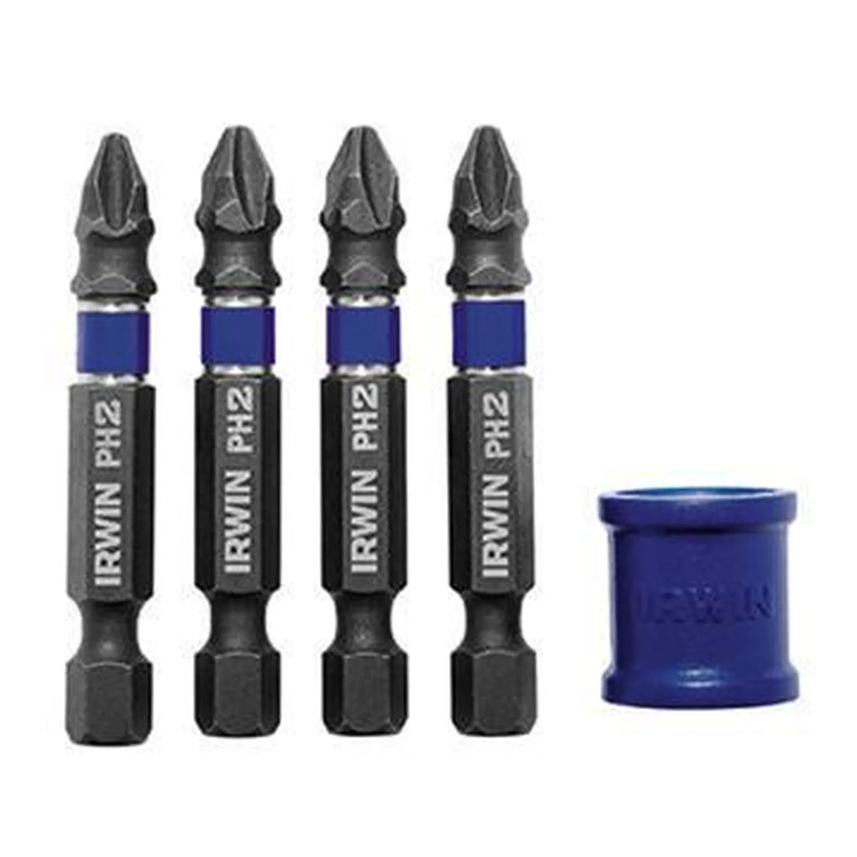 IRWIN Bits slagvaste set 5 stuks +uchwy ph/pz %%%