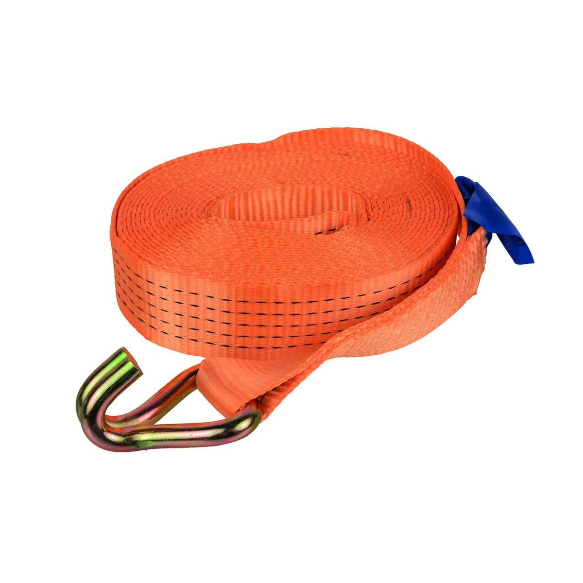 GEKO spanband met J-haak en lus voor ladingzekering 8m 5 ton 50 mm