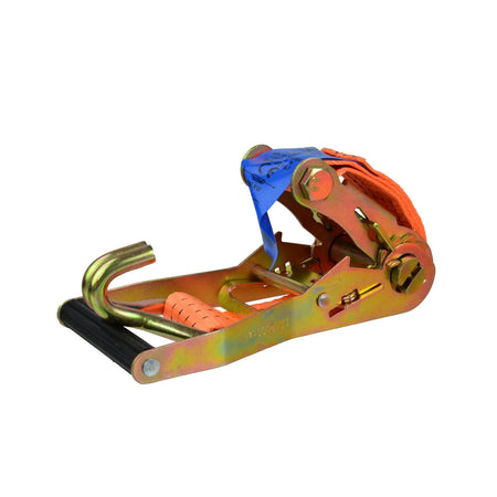 GEKO Transportband met ratel en J-haken 3m 4 ton 50 mm