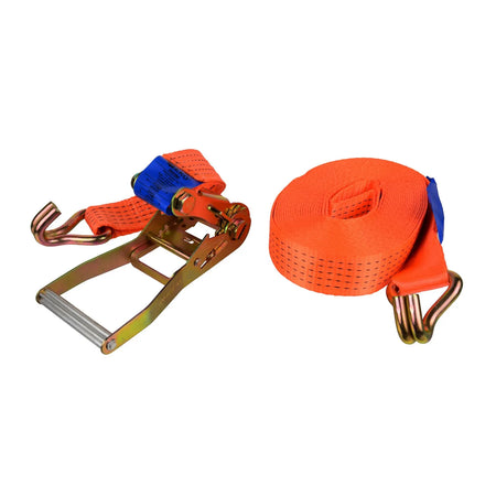 GEKO Spanband met ratel en J-haken 10m 5 ton 50 mm
