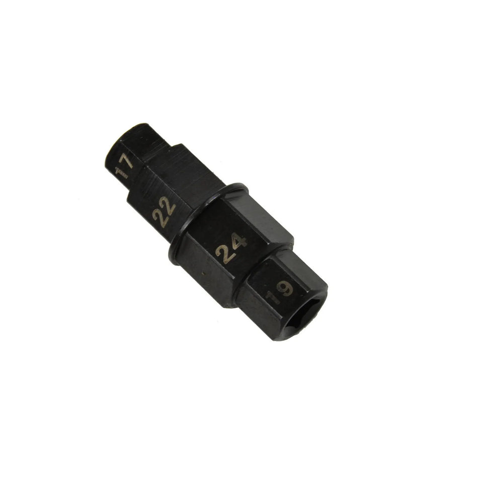GEKO motorfiets vooras sleutel 17–24 mm 3/8"