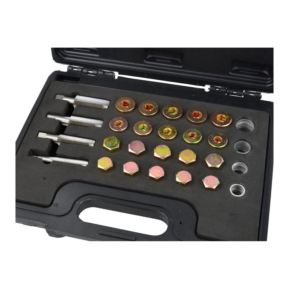 GEKO Schroefdraad reparatieset olieafvoerkraan M13 M15 M17 M20