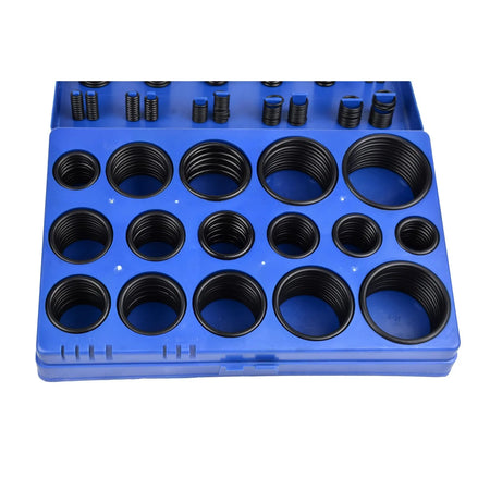 GEKO O-ring assortiment 419-delig in kunststof doos
