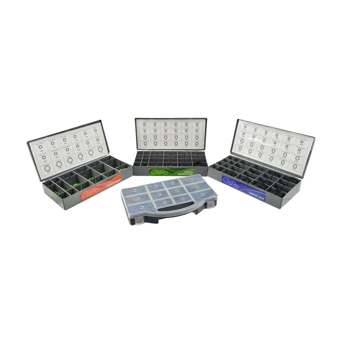 GEKO o-ring assortiment bestendig tot 150°C 900 stuks