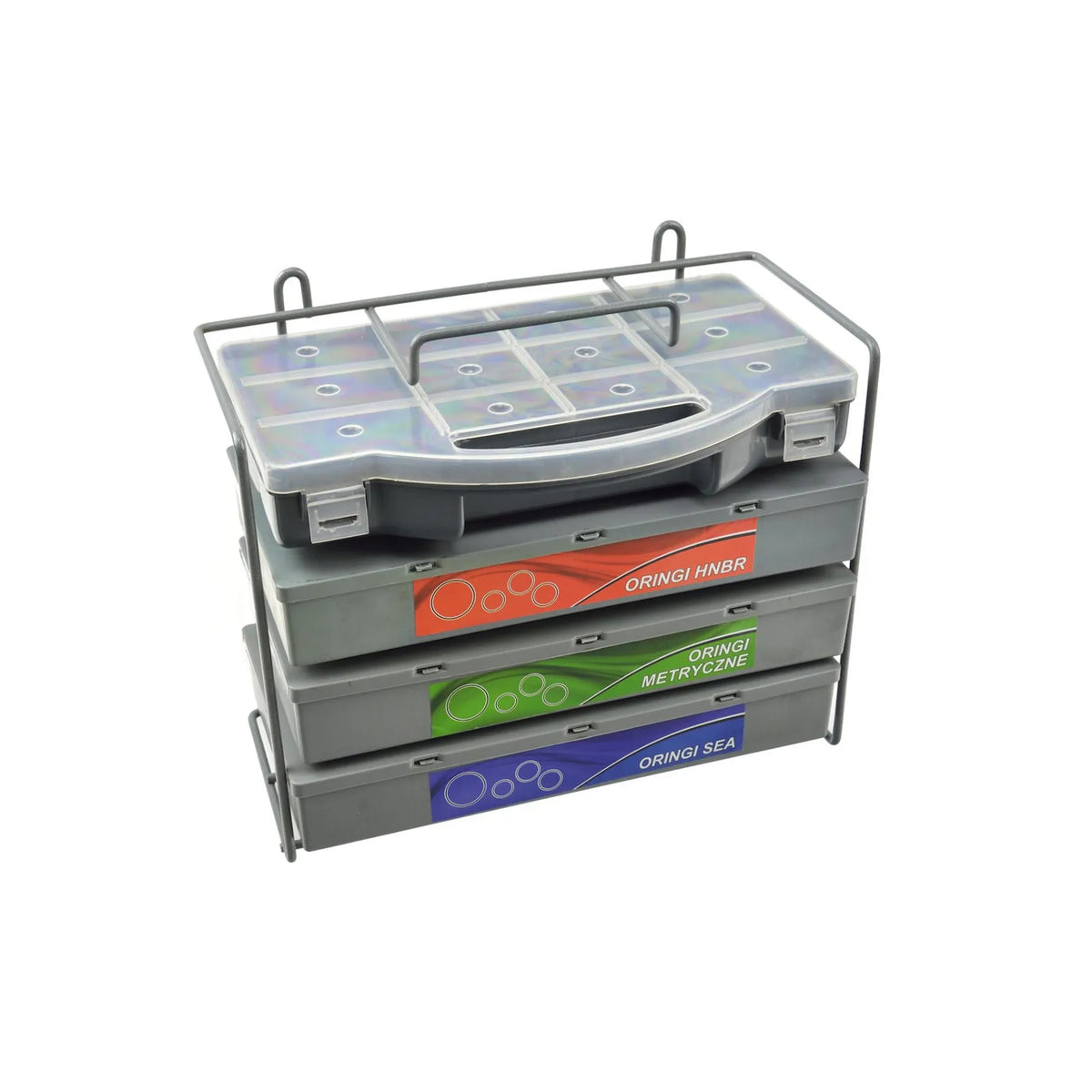 GEKO o-ring assortiment bestendig tot 150°C 900 stuks