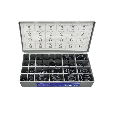 GEKO o-ring assortiment bestendig tot 150°C 900 stuks