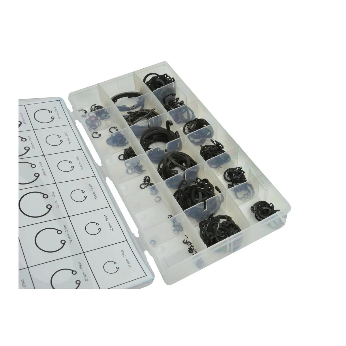 GEKO Assortiment binnenringclips 300 stuks 3-32 mm