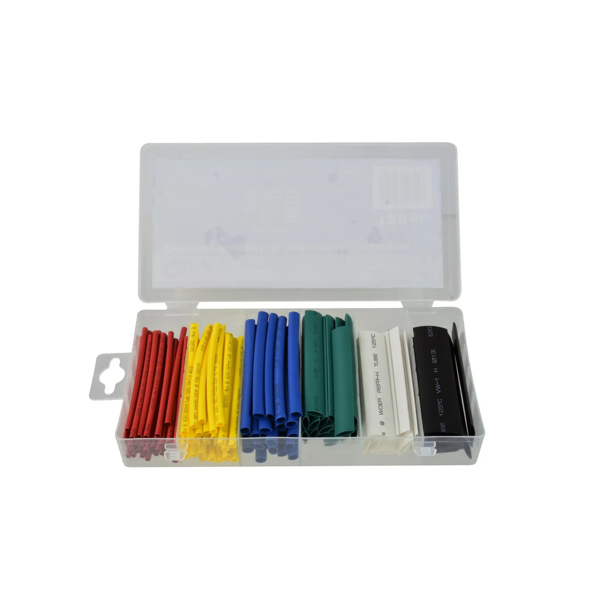 GEKO Heat shrink tubing assortiment 128 stuks 2,5-13 mm