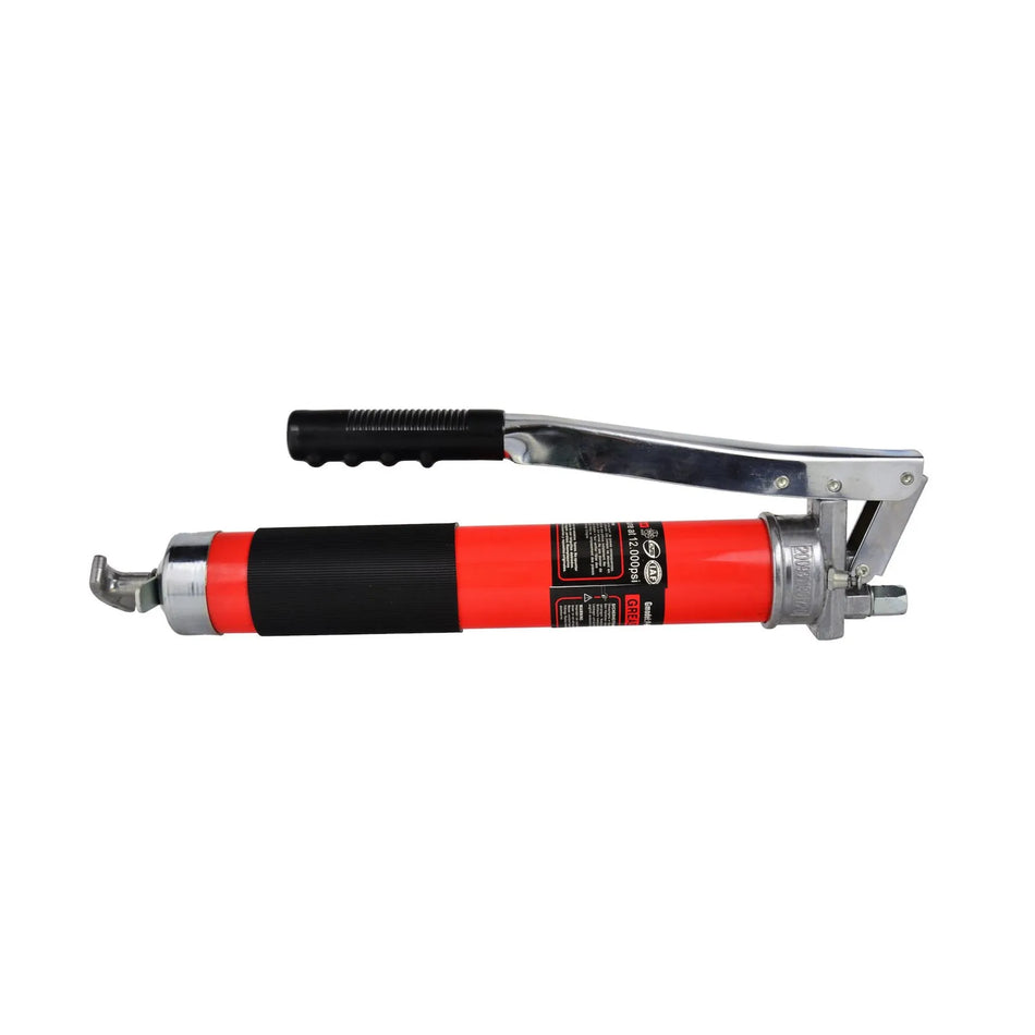 GEKO Grease gun 600cc rood, druk tot 12.000 PSI
