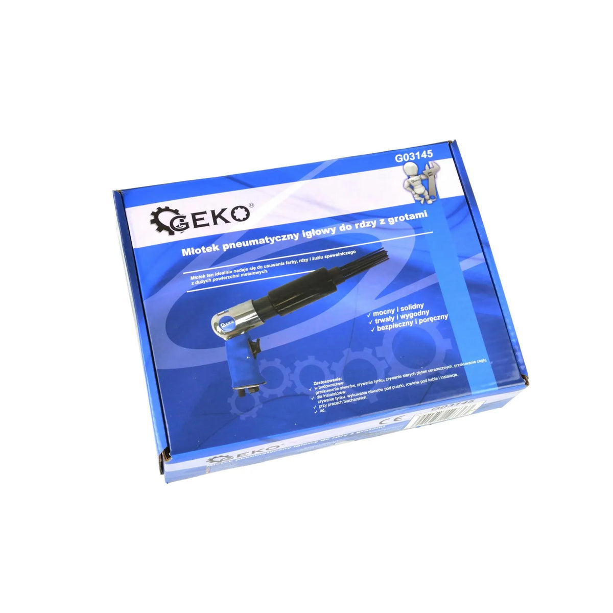 GEKO Lucht Hamer set met beitels