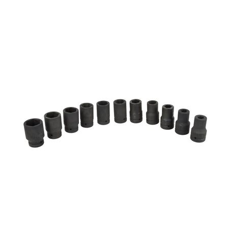 GEKO Impactdopsleutel set voor pneumatisch gereedschap 17-41mm