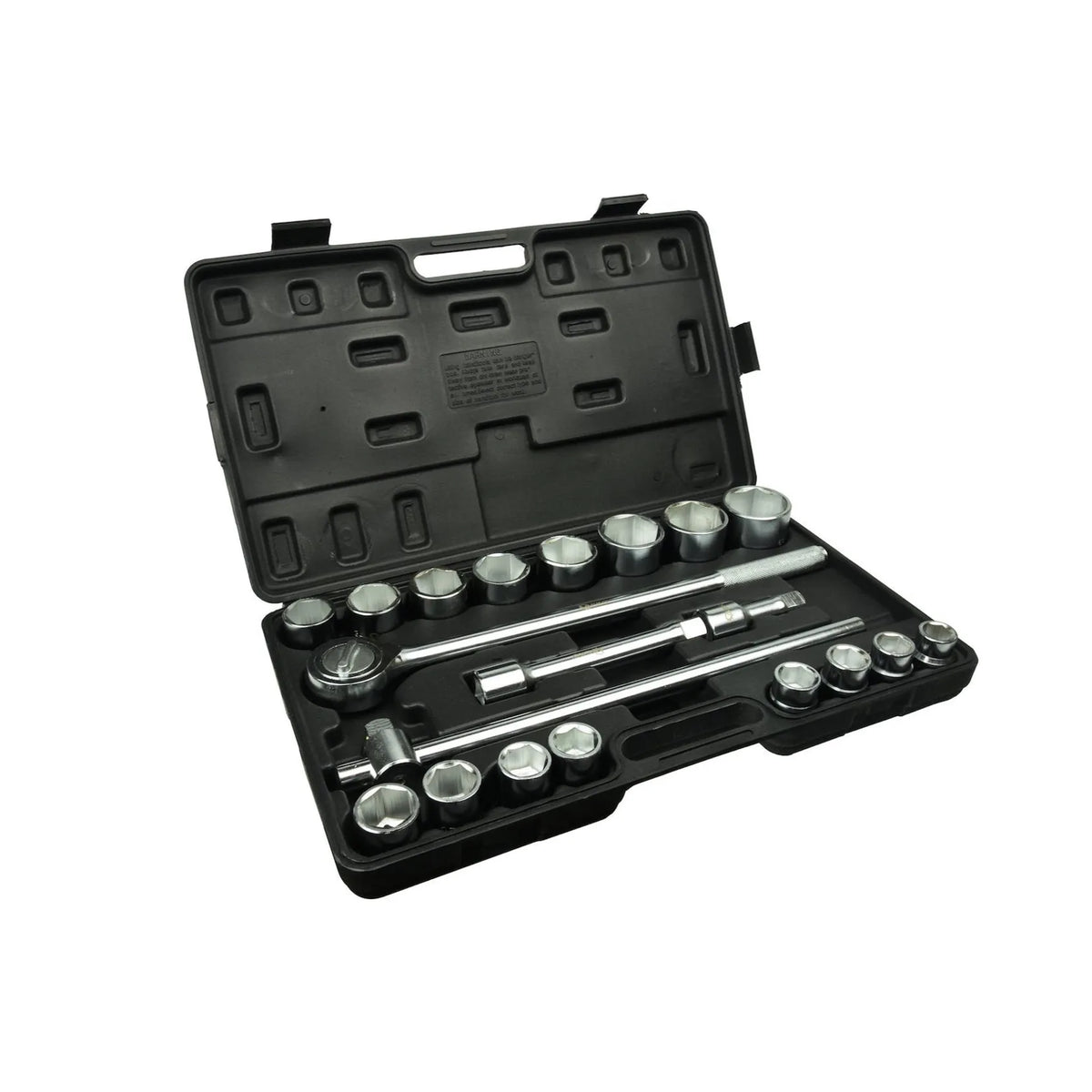 GEKO 6-punts Dopset 3/4" Drive 19-50 mm 21-delig