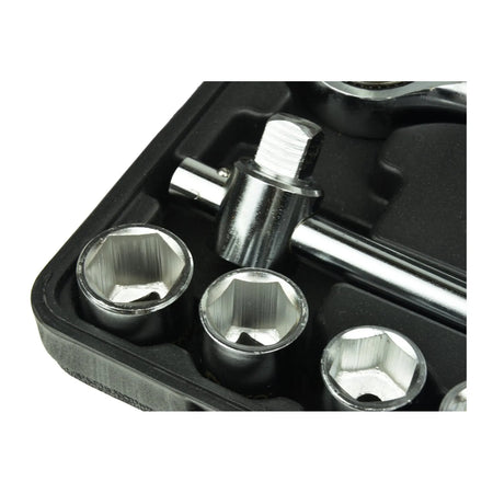 GEKO 6-punts Dopset 3/4" Drive 19-50 mm 21-delig