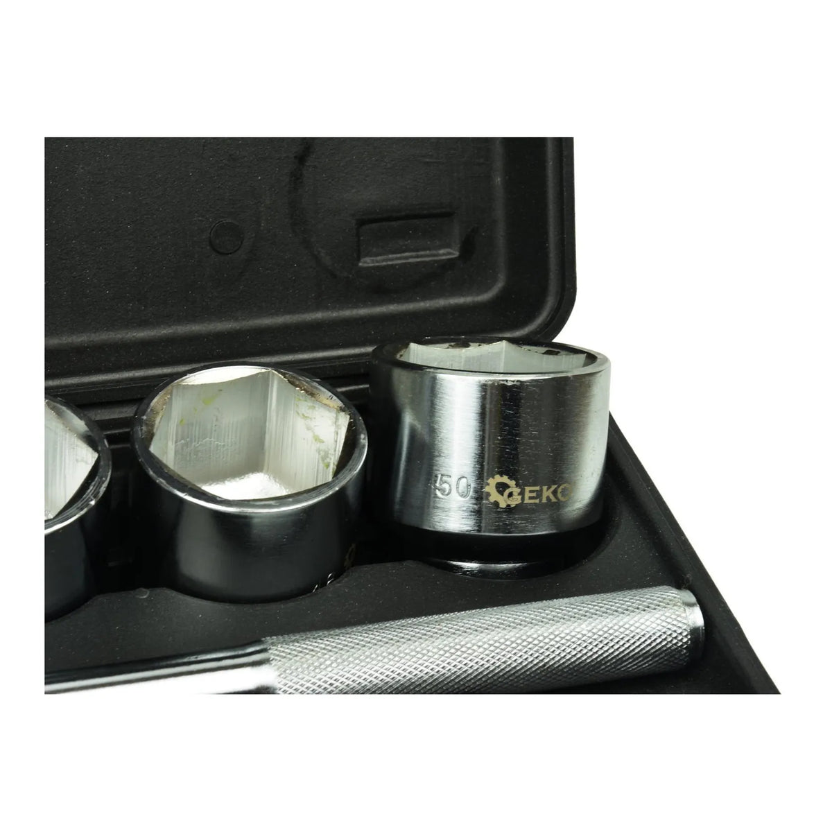 GEKO 6-punts Dopset 3/4" Drive 19-50 mm 21-delig