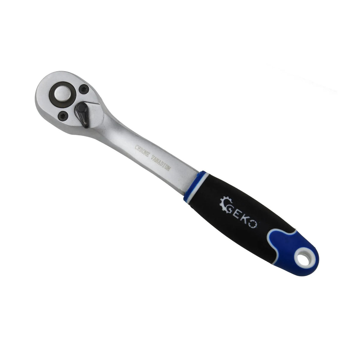 GEKO Ratelhendel met Snelontgrendeling Offset 1/4 inch Profi