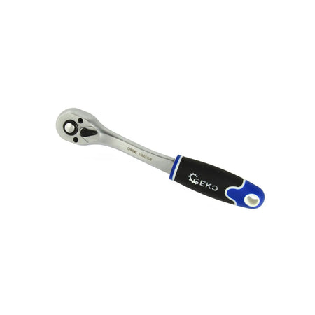 GEKO Ratelhendel met Snelontgrendeling Offset 3/8 inch Profi