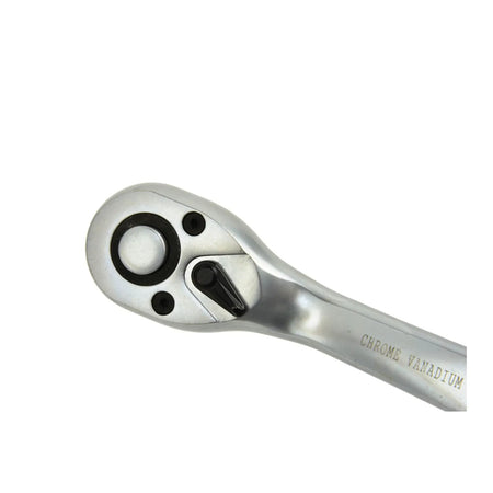 GEKO Ratelhendel met Snelontgrendeling Offset 1/2 inch Profi
